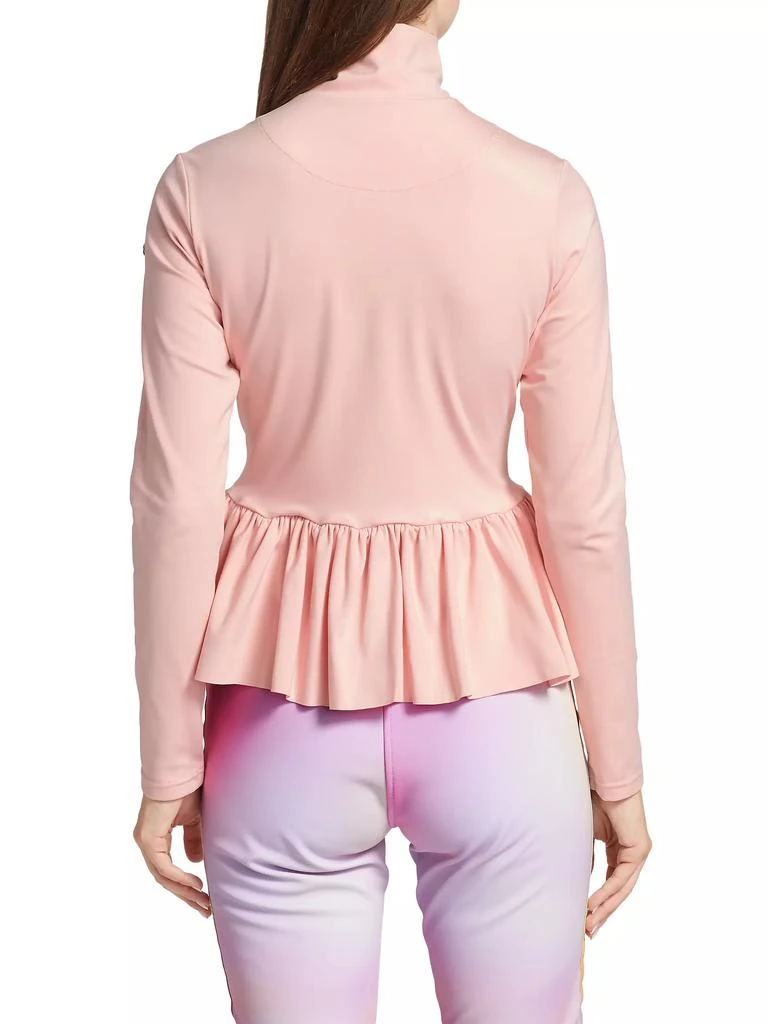 Goldbergh Ballet Stretch Interlock Ski Pullover Blouse 5