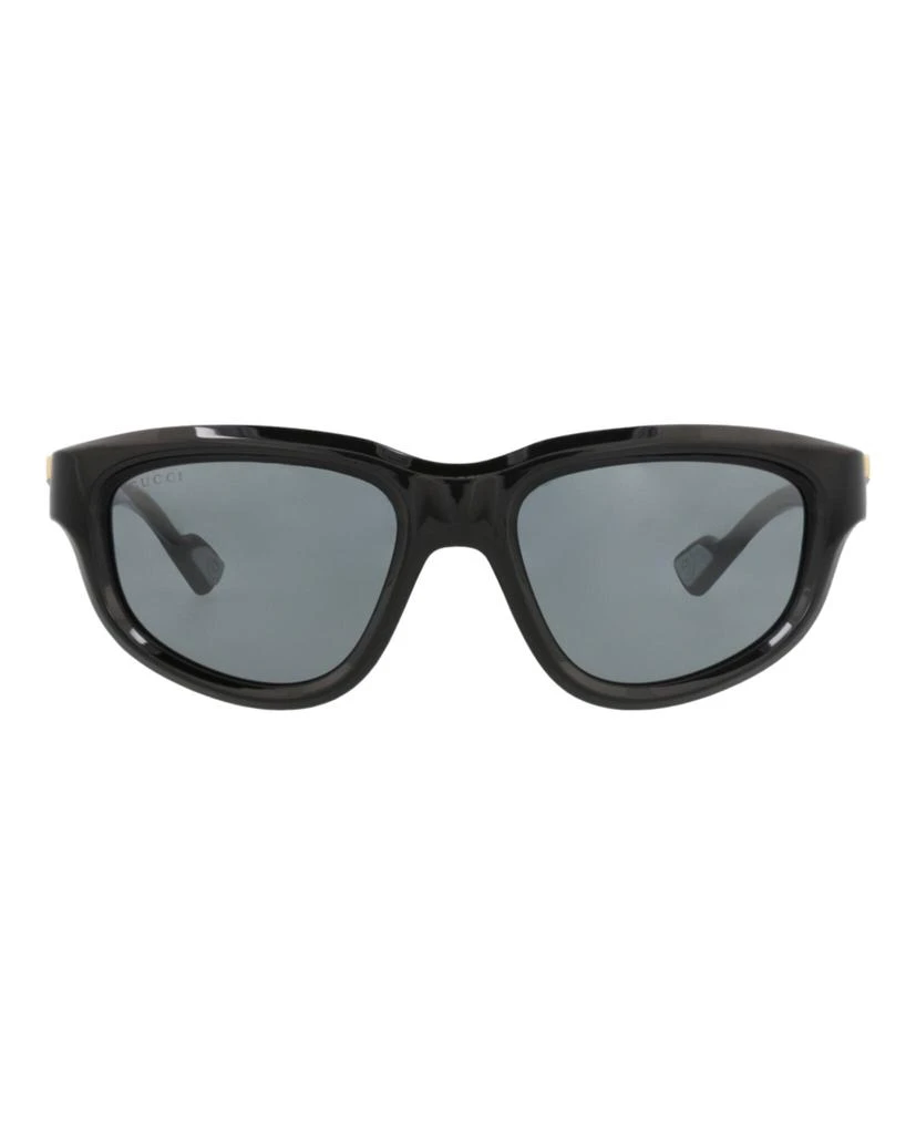 Gucci Round-Frame Injection Sunglasses