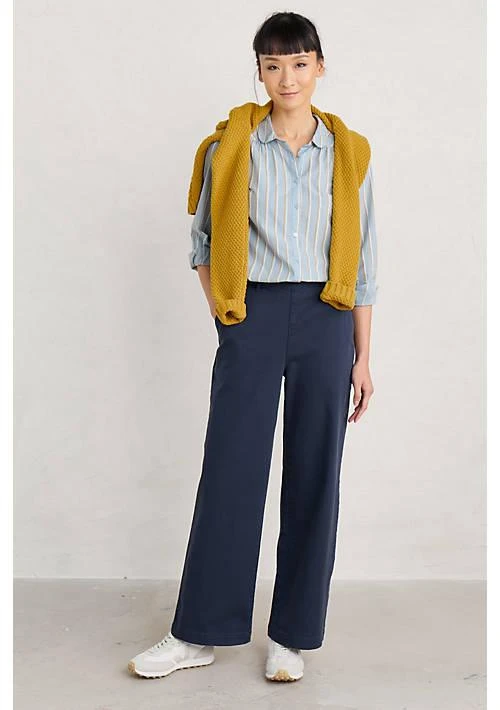 Seasalt Cornwall Cornwall Hannafore View Trouser Natural 1
