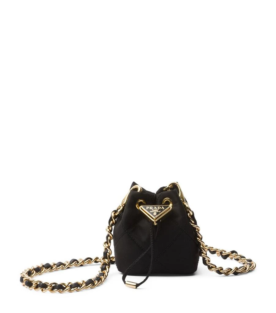 Prada Mini Re-Nylon Quilted Pouch 1