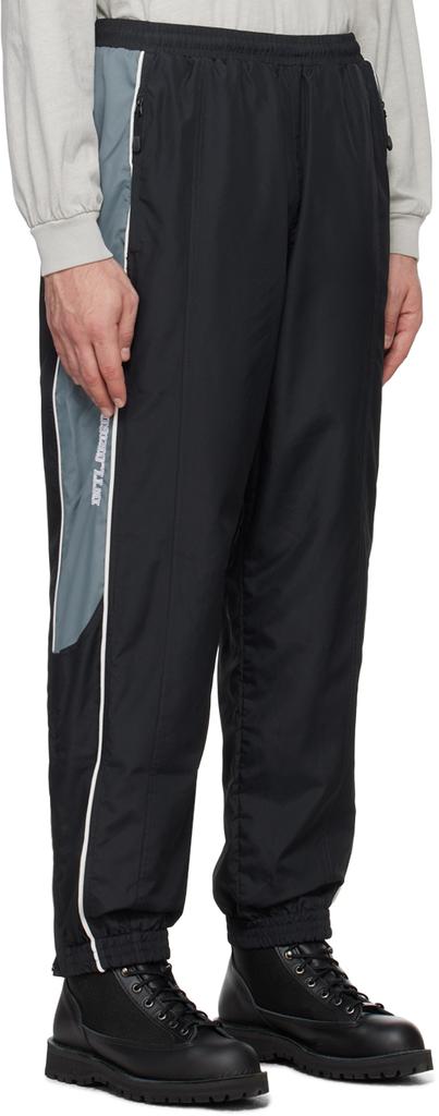 thisisneverthat Black Paneled Track Pants