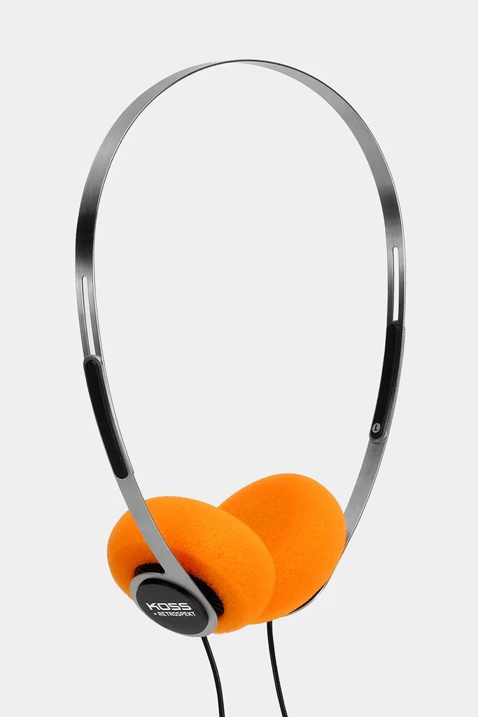 Retrospekt Koss X Retrospekt P/21 Retro Orange Foam On-Ear Headphones 1