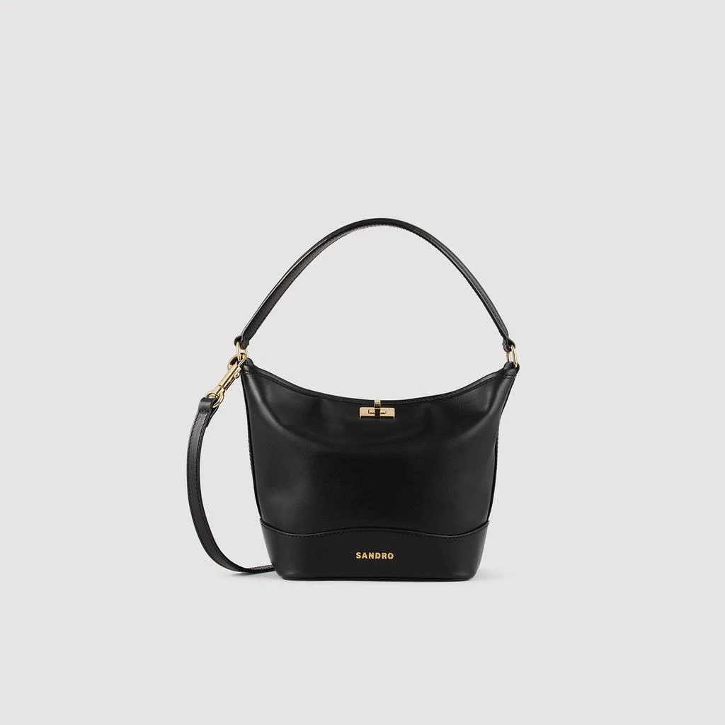 Sandro Tangoso mini leather bag 1