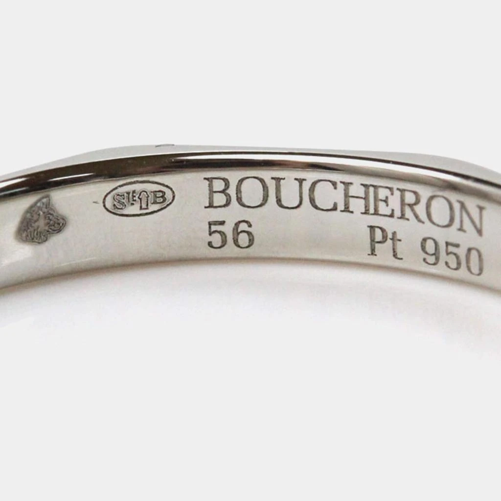 Boucheron Boucheron Platinum Facette Ring EU 56 5