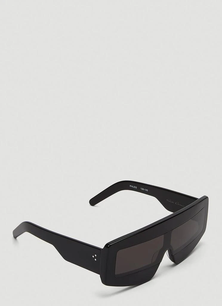 Rick Owens Rick Owens Phleg Shield Sunglasses 2