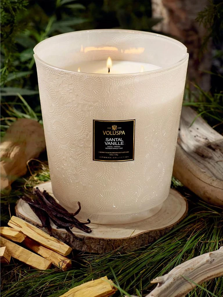 Voluspa Santal Vanille 5-Wick Hearth Candle 3