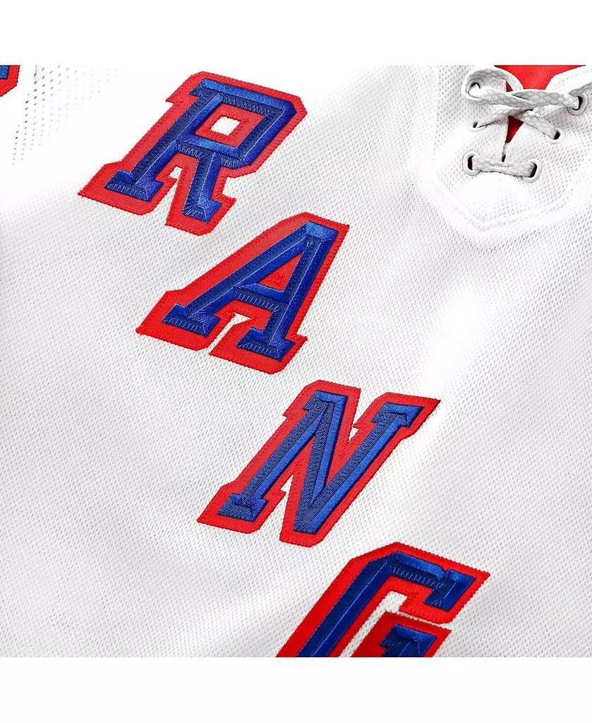 Fanatics Men's Mika Zibanejad White New York Rangers Away Premium