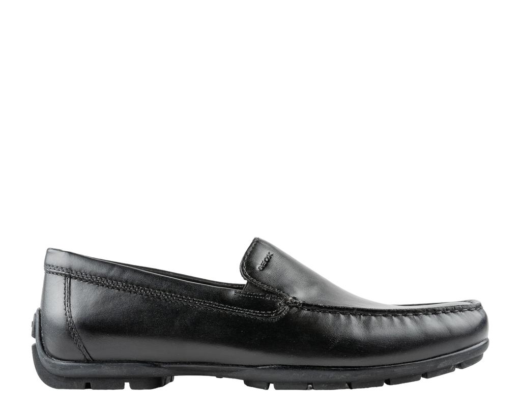 Geox Moner 2fit Wide Mocassin Loafer Black Men's Shoes U72Q6A-00043-C9999