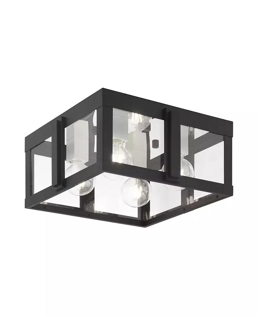 Livex Lexington 4 Lights Outdoor Flush Mount 4