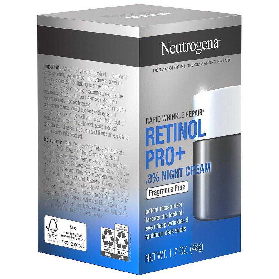 Neutrogena Rapid Wrinkle Repair Retinol Pro+ Night Moisturizer