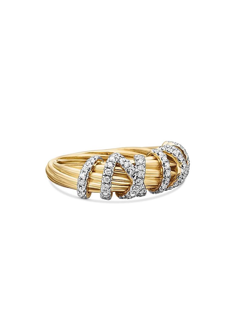David Yurman Helena Ring in 18K Yellow Gold