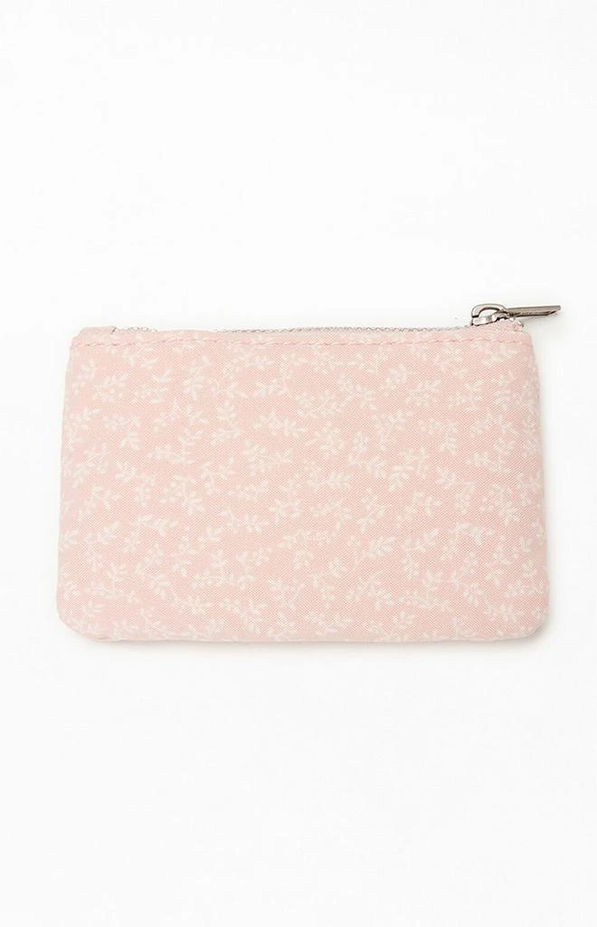 John Galt Pink Floral Coin Purse 1