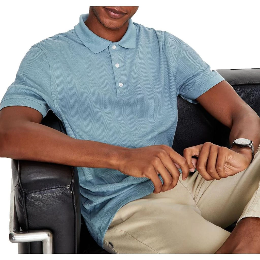 Alfani Mens Collar Stretch Polo 1