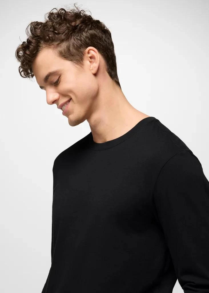 Prana Mens prAna Everyday Long Sleeve Tee - Black 4
