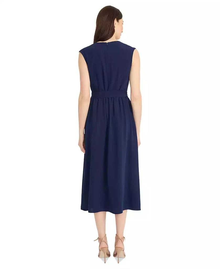 Maggy London Women's V-Neck Fit &  Flare Dress 2