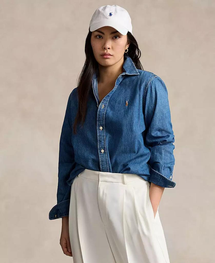 Ralph Lauren Women
s Slim-Fit Denim Shirt