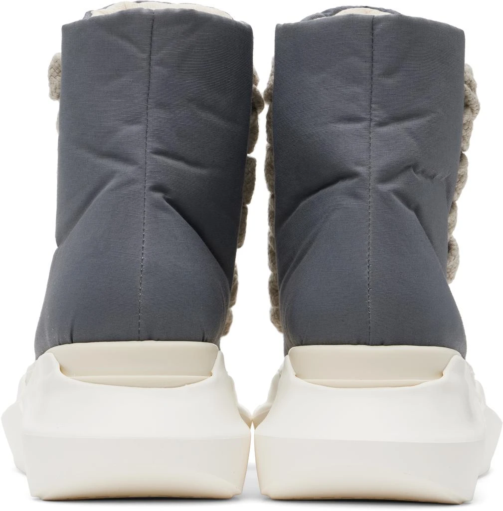 Rick Owens Gray Porterville Jumbo Laced Abstract Sneakers 2