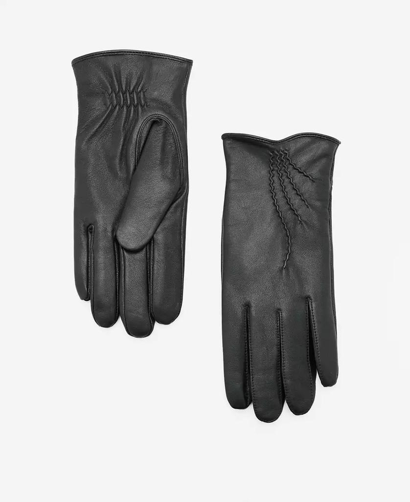 Mango Women's Leather Gloves