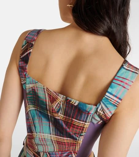 Vivienne Westwood Tartan virgin wool corset 5