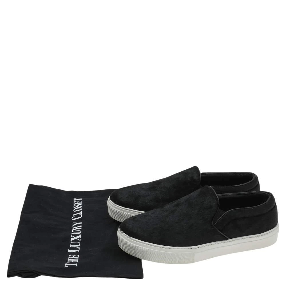 Celine Celine Black Pony Hair Slip On Sneakers Size 40 8