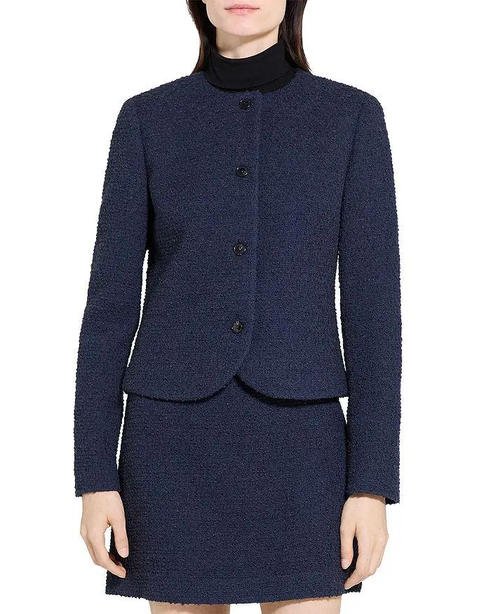 Theory Clean Crewneck Jacket