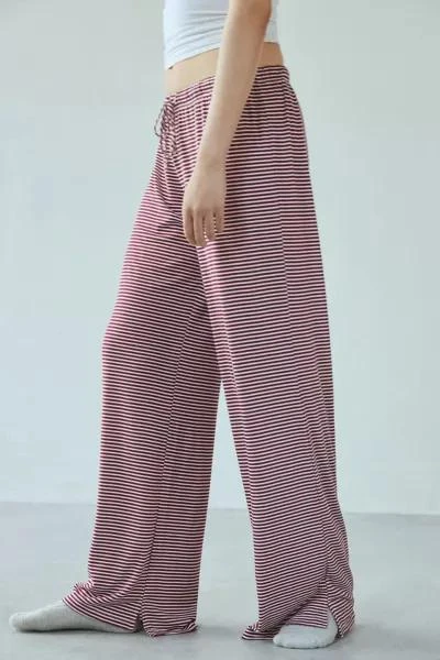 Urban Renewal ReMADE By UO Remnants Stripe Knit Pull On Pant 3