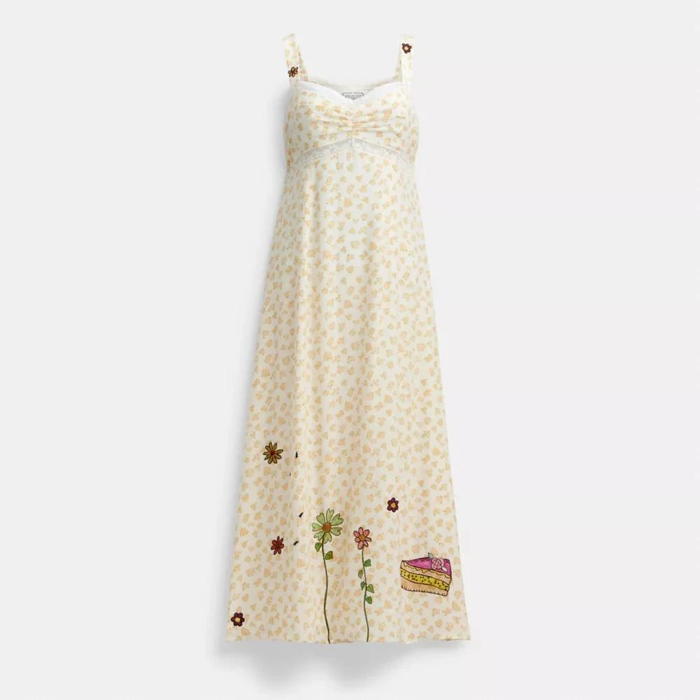 Coach Coach X Observed By Us Floral Dress 1