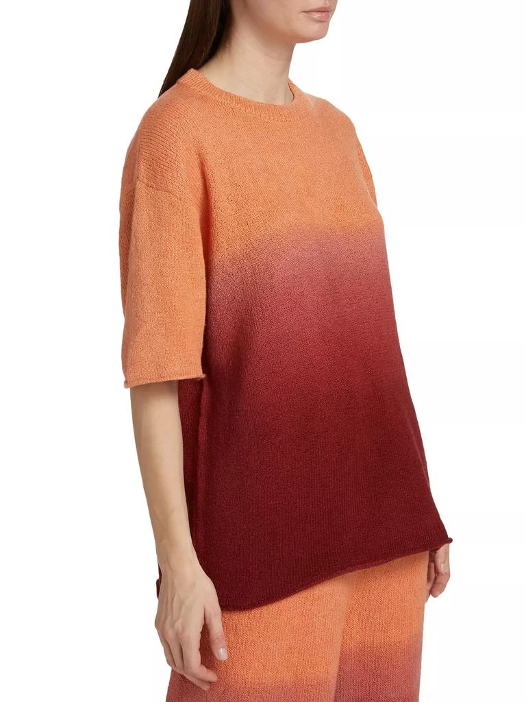 The Elder Statesman Nora Lite Dip Knit T-Shirt 4