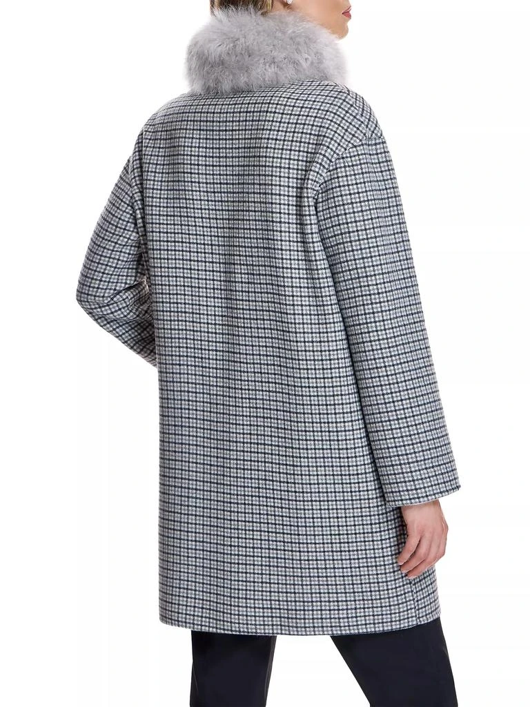Maximilian Reversible Shearling-Collar Coat 5