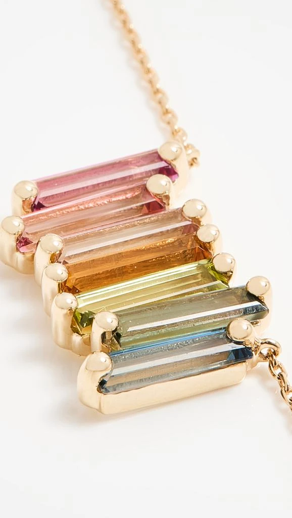 Suzanne Kalan 14k Gold Bar Necklace 4