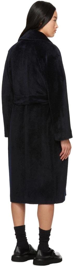 Max Mara Navy Zaire Coat 3