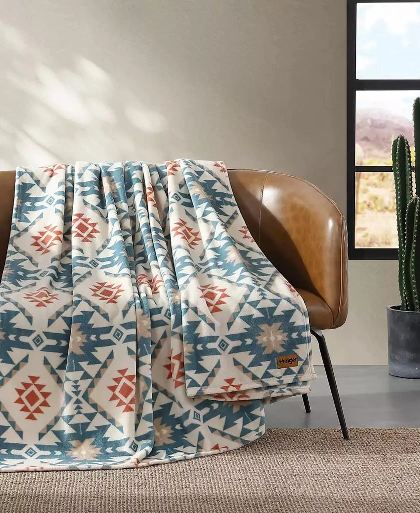 Wrangler Dakota Ultra Soft Plush Fleece Blanket 3