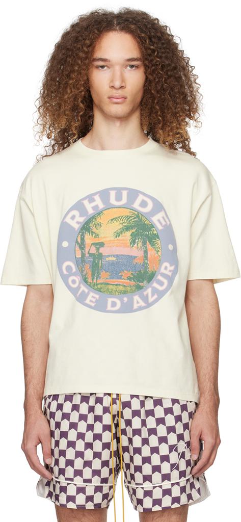 Rhude Off-White 'Notting Hill' Eagle T-shirt - T-Shirts