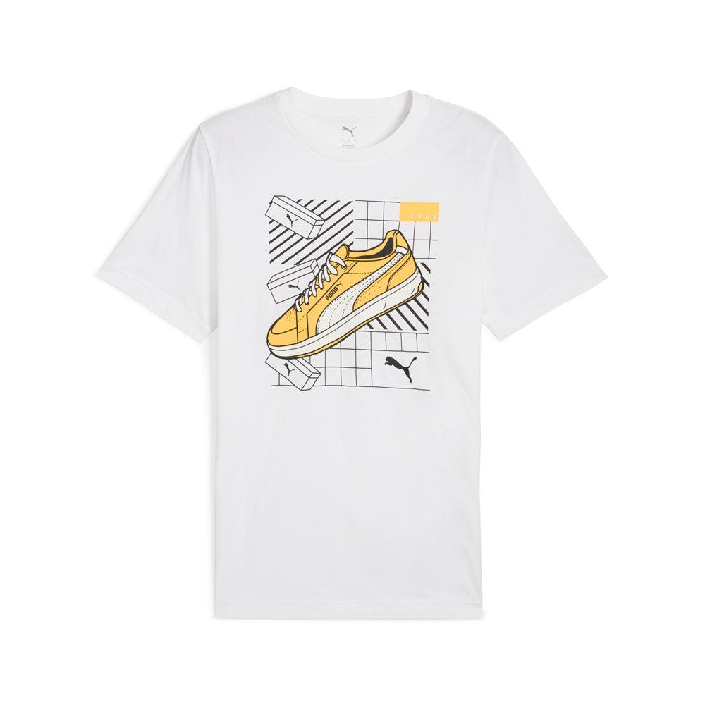 Puma Celebration Graphic Crew Neck Short Sleeve T-Shirt - T