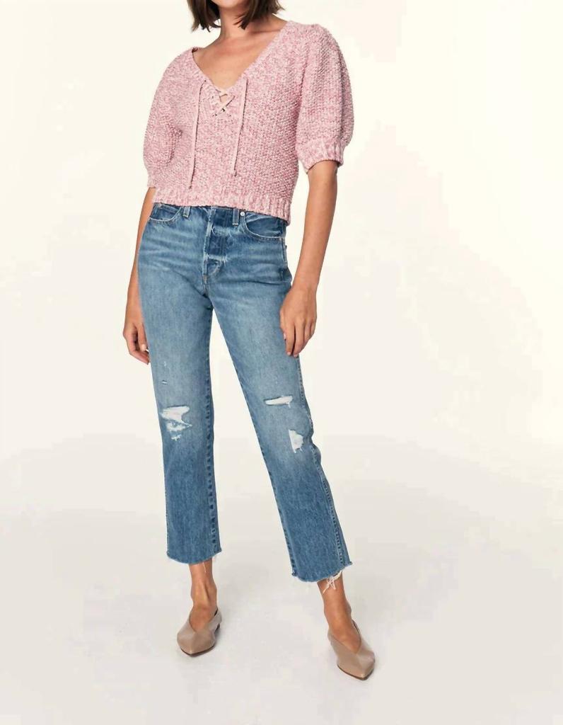 AMO Denim Loverboy Jeans In Warmth