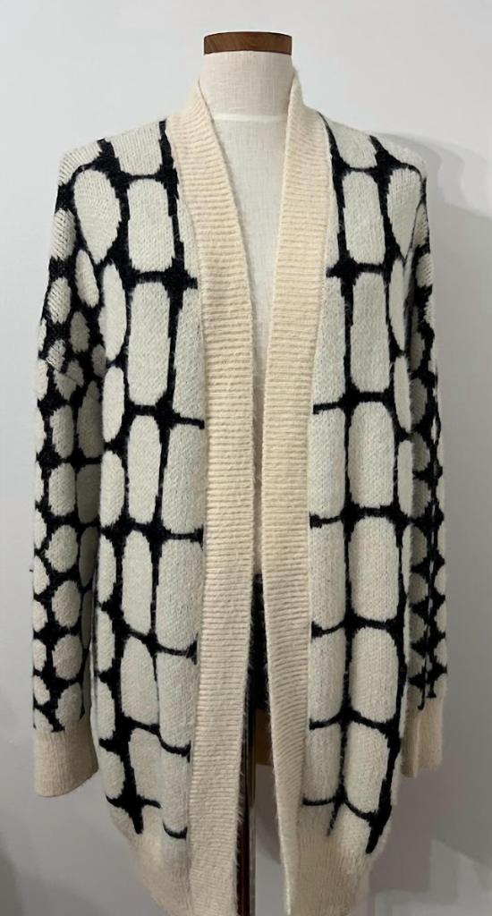 COCO + CARMEN Coco + Carmen - Women
s Abstract Print Cardigan