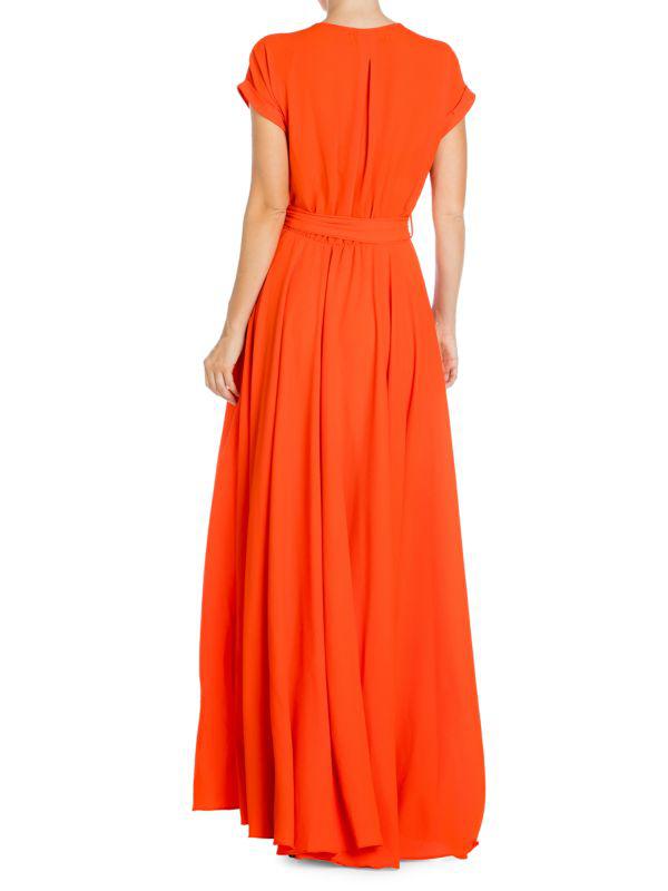 Meghan LA Jasmine Faux Wrap Maxi Dress