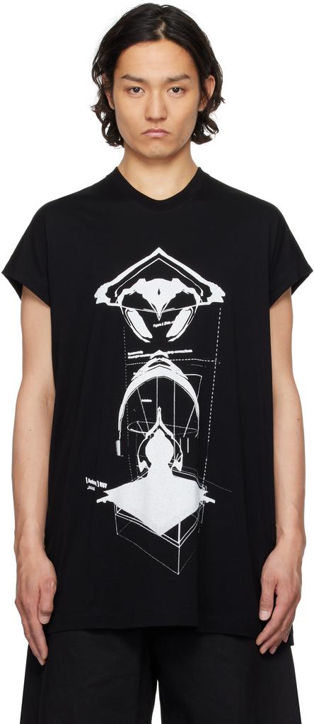 Julius Black Anima Sleeveless T-shirt