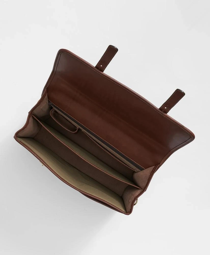 Brooks Brothers Leather Briefcase 3