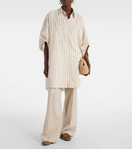 Brunello Cucinelli Monili suede driving mules 3