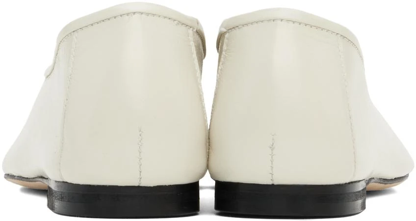 by FAR Off-White Prudence Creased Ballerina Flats 2
