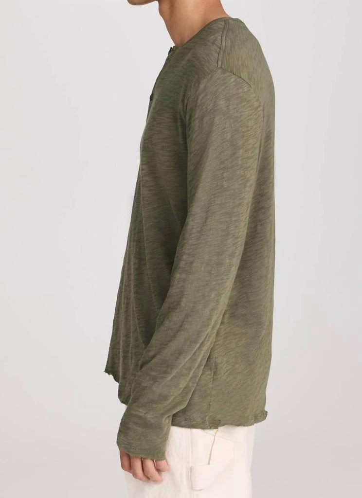 ATM Atm - Slub Jersey Destroyed Wash Henley 3