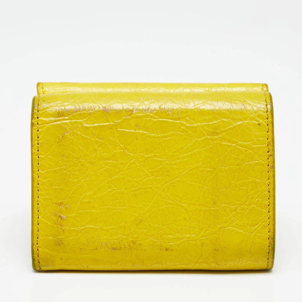 Balenciaga Balenciaga Curry Leather City Wallet 6