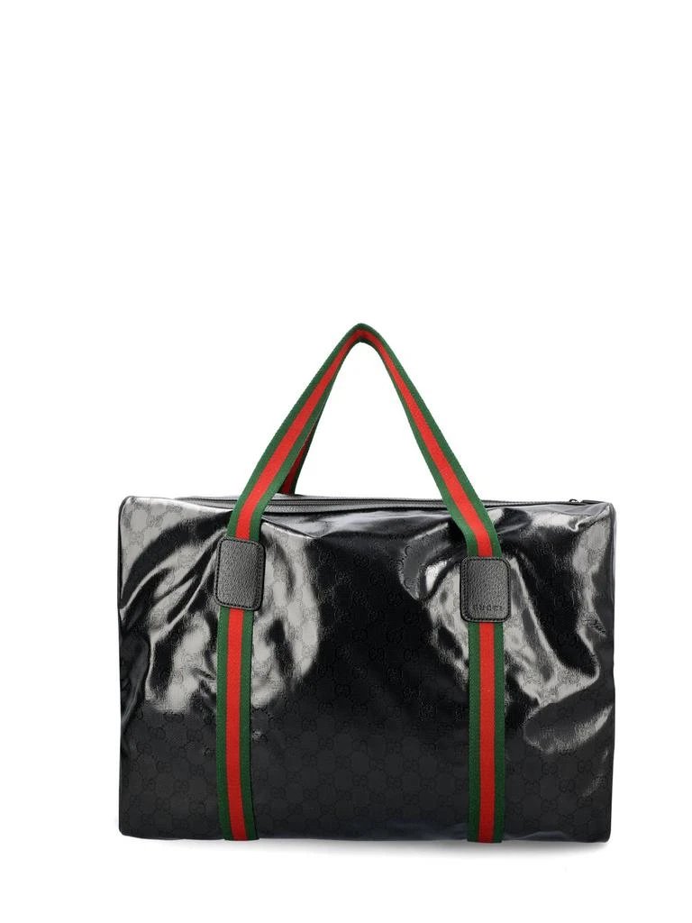 Gucci Gucci Web Detailed Large Duffle Bag 2
