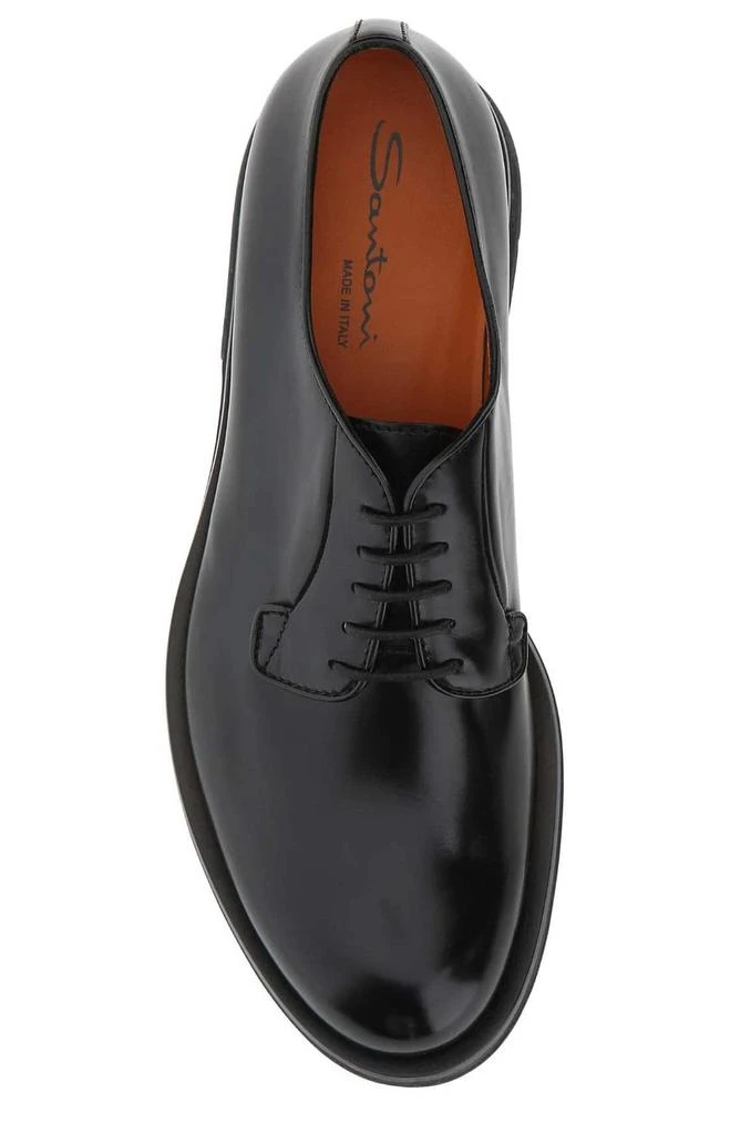 Santoni Santoni Lace-Up Heeled Derby Shoes 3