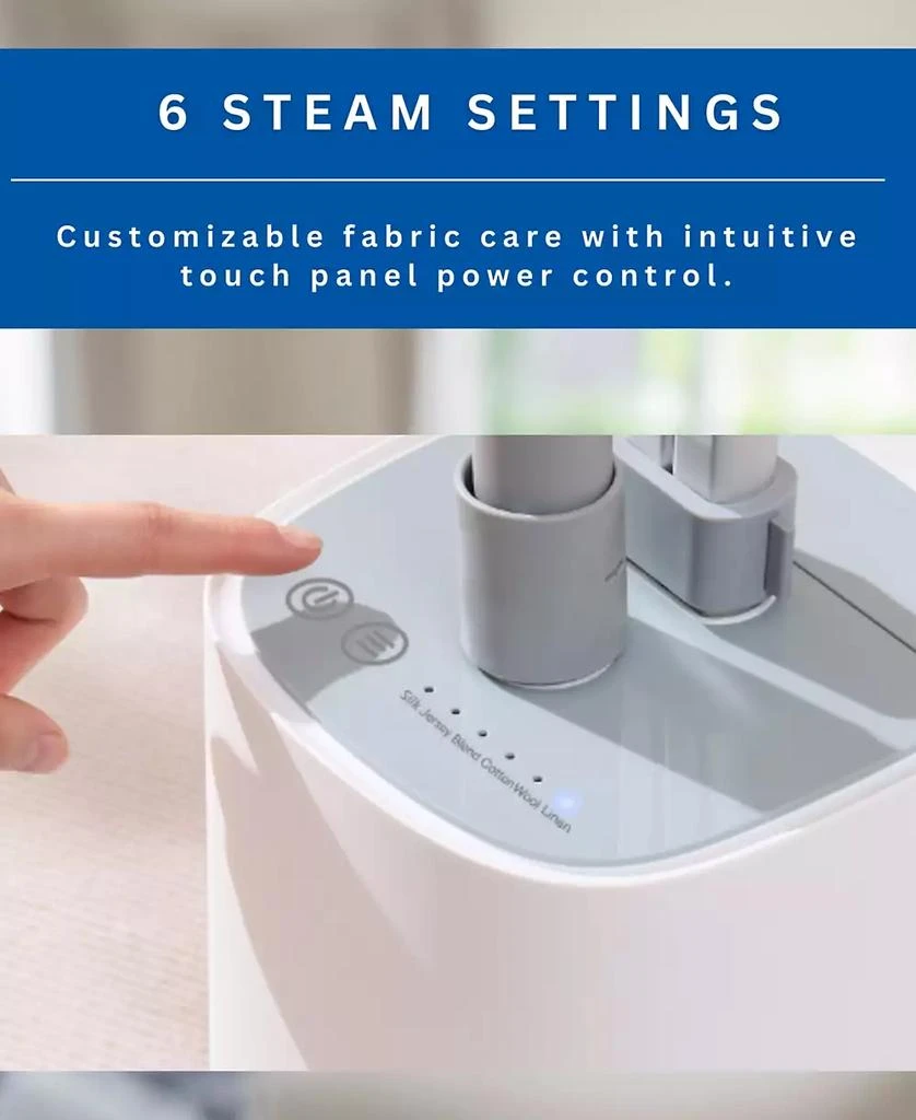 SALAV Complete Garment Steamer with Smart Auto Off Pivoting Ironing Board and 6 Steam Settings 5