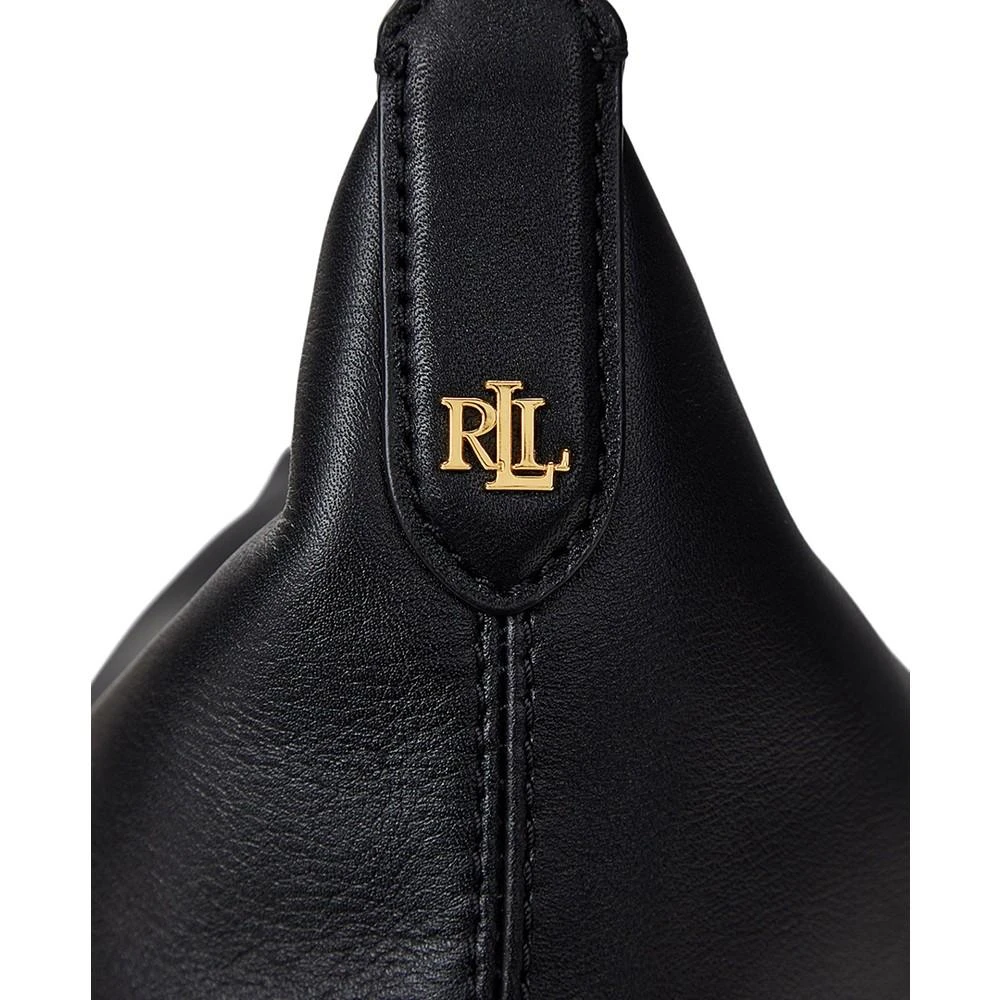 Lauren Ralph Lauren Kassie Medium Leather Convertible Shoulder Bag 2