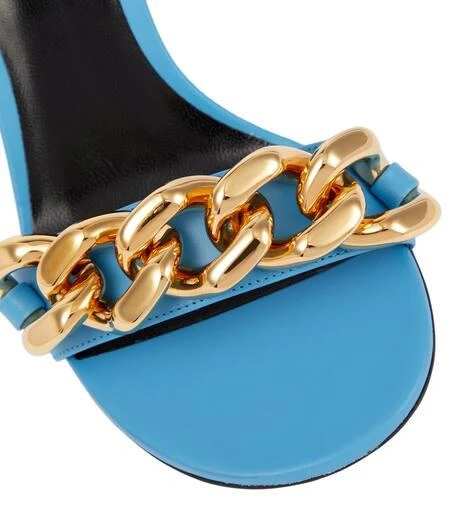 Versace Medusa Chain leather sandals 6