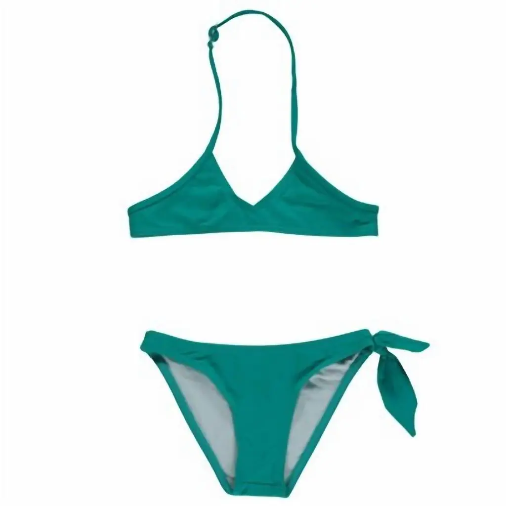 SUN CHILD Girl's Jerez Bikini Set In Green