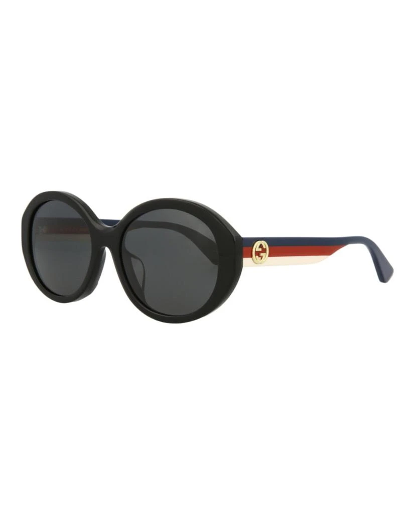 Gucci Round-Frame Acetate Sunglasses 2